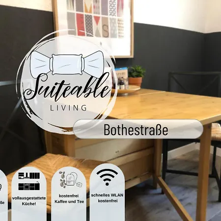 Suiteable-living Cozy Top Anbindung Zu City&airport Apartment